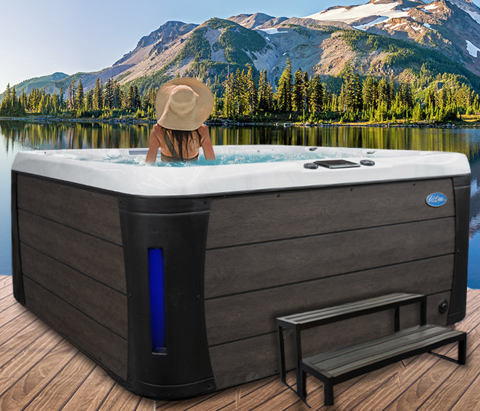 Calspas hot tub being used in a family setting - hot tubs spas for sale Augusta